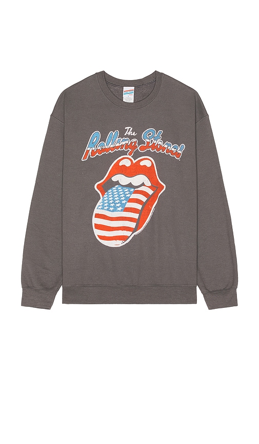 Shop Junk Food The Rolling Stones America 78 Sweatshirt In 차코