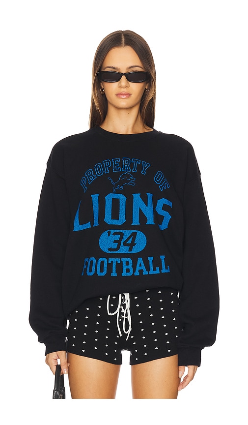 Lions Property Crew Fleece Sweatshirt in Red. - size L (also in M, S, XL/1X, XS) - Junk Food - Modalova