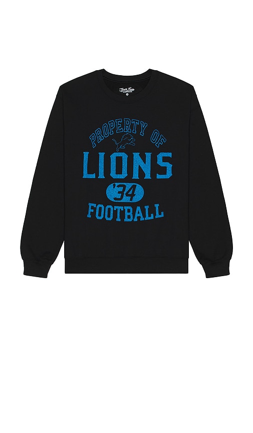 Junk Food Lions Property Crew Fleece Sweatshirt