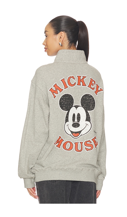 Junk Food Mickey Mouse Fleece Yoke Sweatshirt