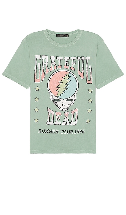 Junk Food Clothing Grateful Dead Summer Tour 1986 Vintage Tee