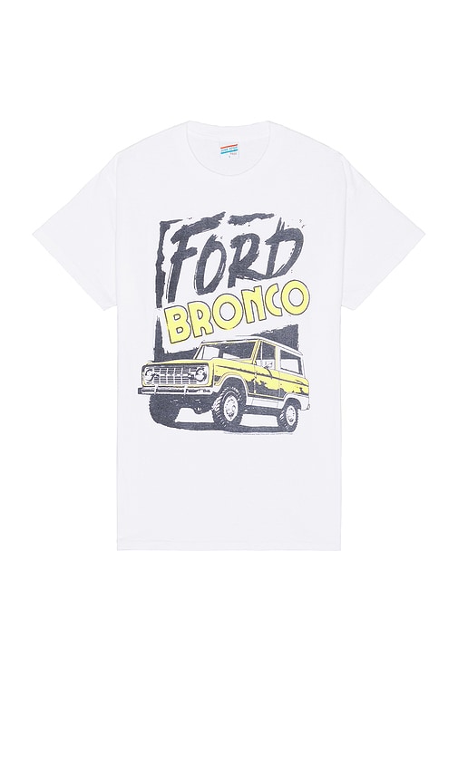 Shop Junk Food Ford Bronco Tee In Ç™½è‰²