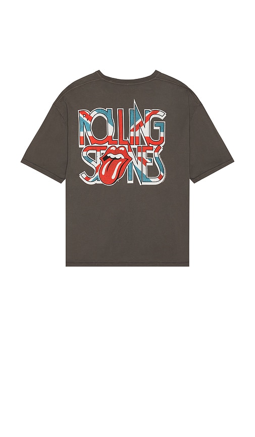 Rolling Stones UK Flag Oversized Tee in Grey. - size L/XL (also in S/M) - Junk Food - Modalova