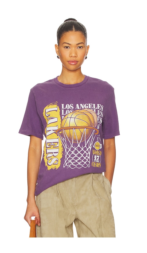Junk Food Lakers 17x Champs Vintage Tee