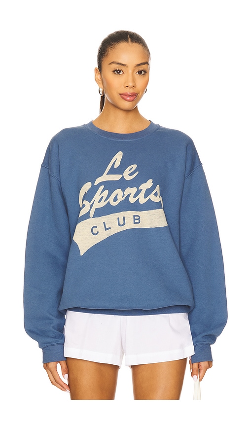 Le Sports Club Sweatshirt in Blue. - size L (also in M, S, XL, XS) - Junk Food - Modalova