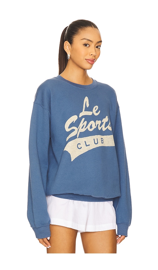 Junk Food Le Sports Club Sweatshirt In Blue