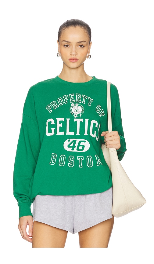 Junk Food Celtics Property Sweatshirt In Gold