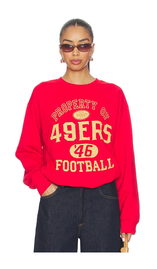 Junk Food 49ers Property Sweatshirt In Red