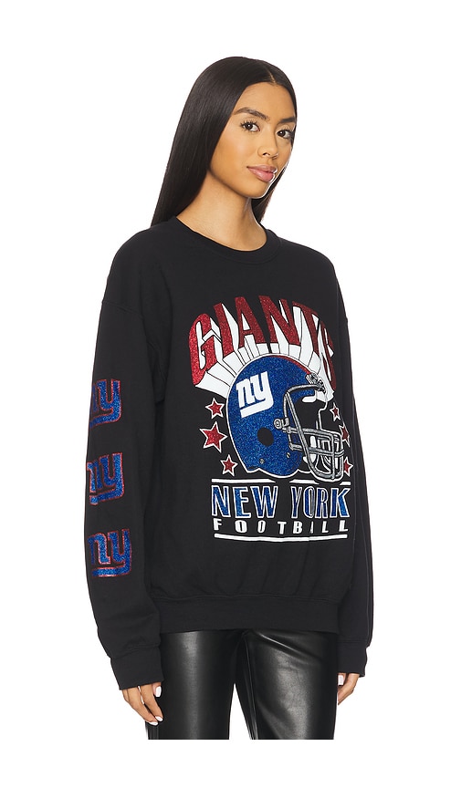 Junk Food Giants Helmet Crew Fleece In Black
