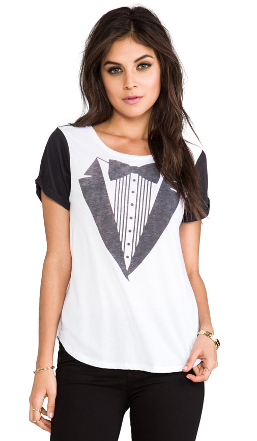 Tuxedo Tee