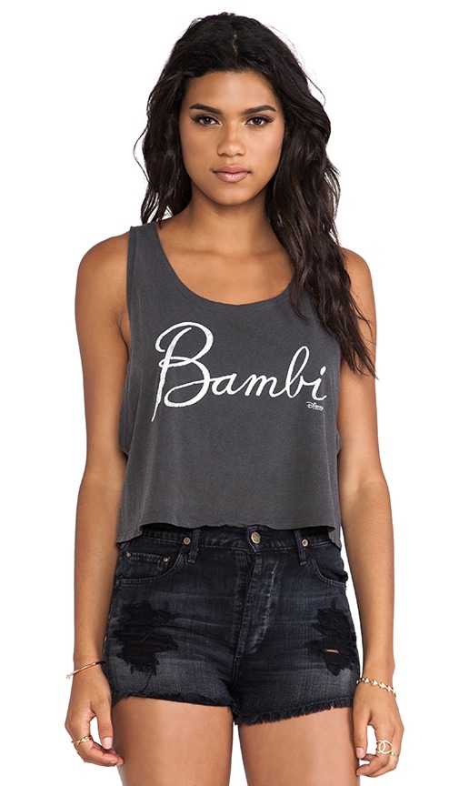 Bambi Bohemian Cropped Tank