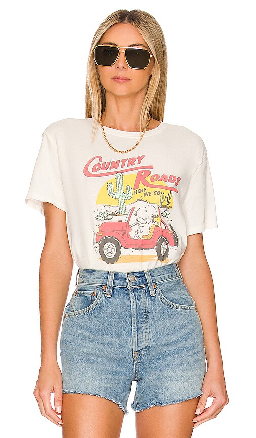 Snoopy Country Roads Tee