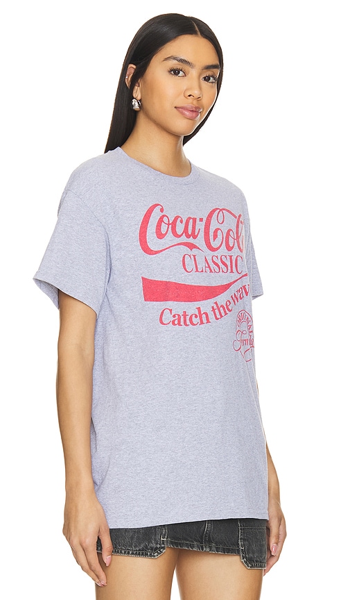 Shop Junk Food Catch The Wave Tee In Grey