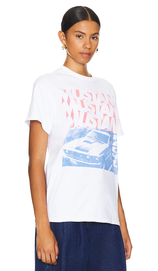 Shop Junk Food Mustang Mach 1 Tee In 白色