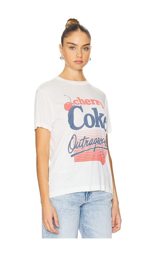 Shop Junk Food Cherry Coke Outrageous Tee In White