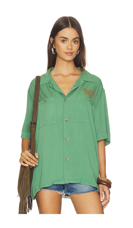 Junk Food Grateful Dead Skull The Camp Shirt