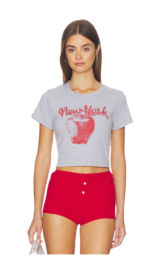 Junk Food New York Big Apple The Baby Tee