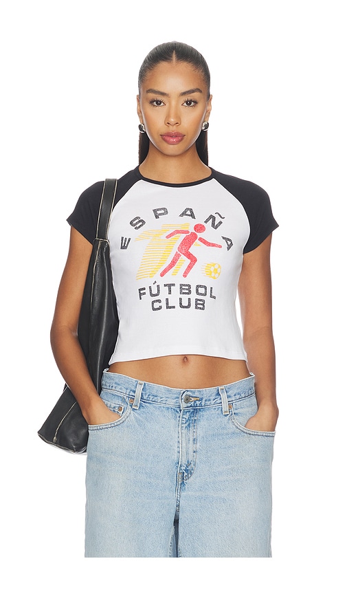 Junk Food T-SHIRT BABY RAGLAN en White Taille M Also en XS S L XL 49 €