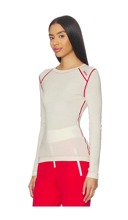 Jorde Skiwear Zuri Baselayer Top In White