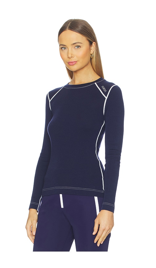 Jorde Skiwear Zuri Baselayer Top In Blue