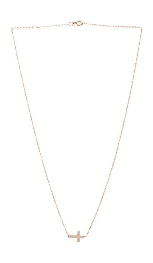 Theresa Horizontal Cross Necklace