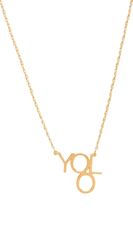 Block YOLO Necklace