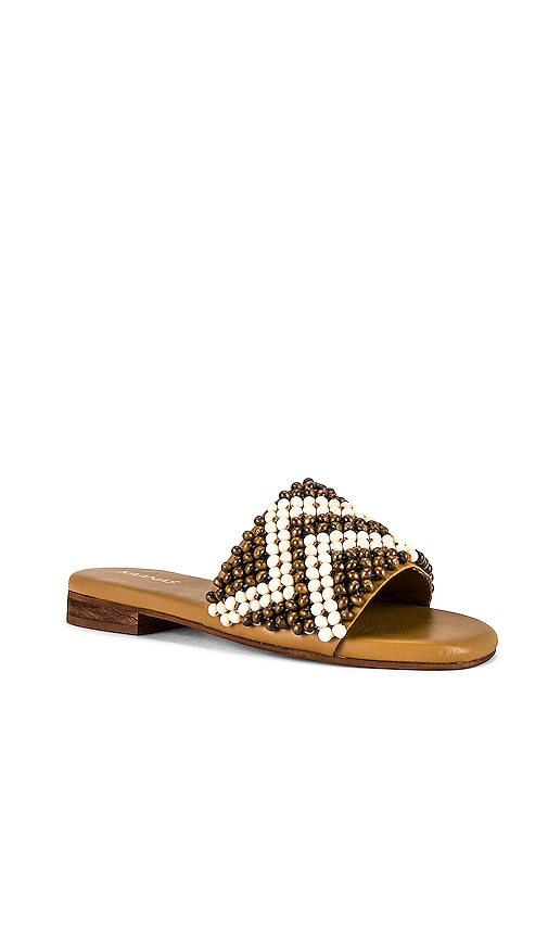 Shop Kaanas Alama Slide In Caramel