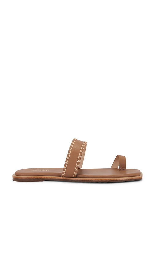 Shop Kaanas Pirita Sandal In Honey系列