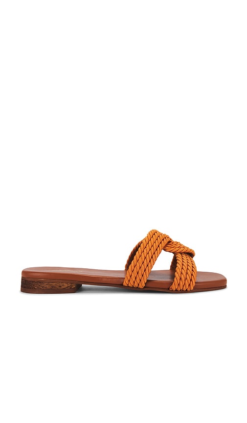 Shop Kaanas Olas Sandal In 白兰地酒红