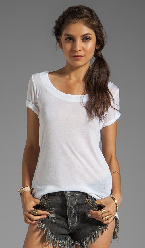 Sheer Jersey Paloma Tee