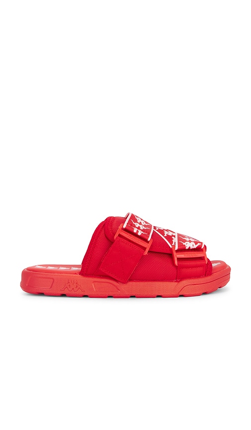 222 Banda Mitel Slides in Red. - size 9 (also in 10, 11, 12, 7, 8)
