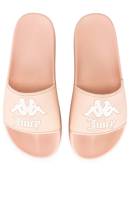Kappa x JUICY COUTURE Authentic Adam Slides in Pink