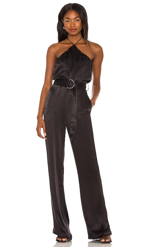 formal satin jumpsuit