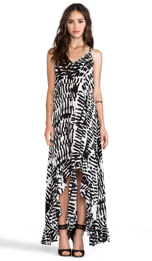 EXCLUSIVE Romantic Print Maxi Dress