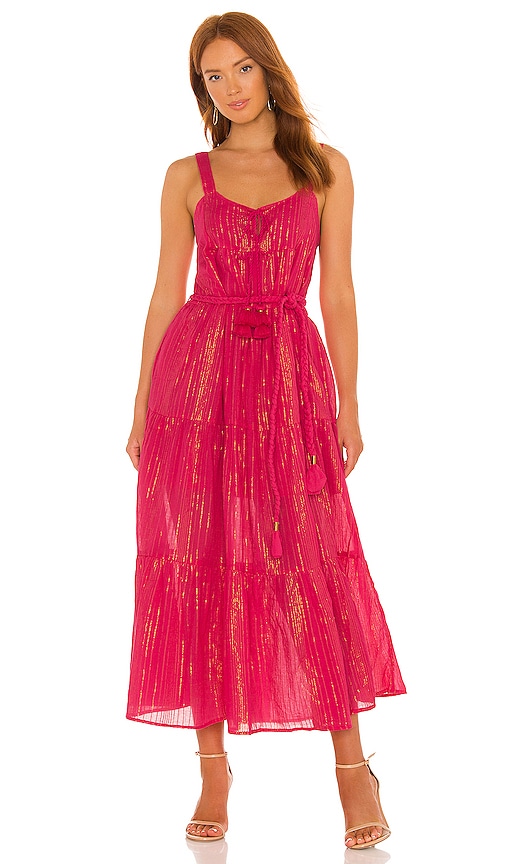 Karina Grimaldi Belle Maxi Dress in Cherry | REVOLVE