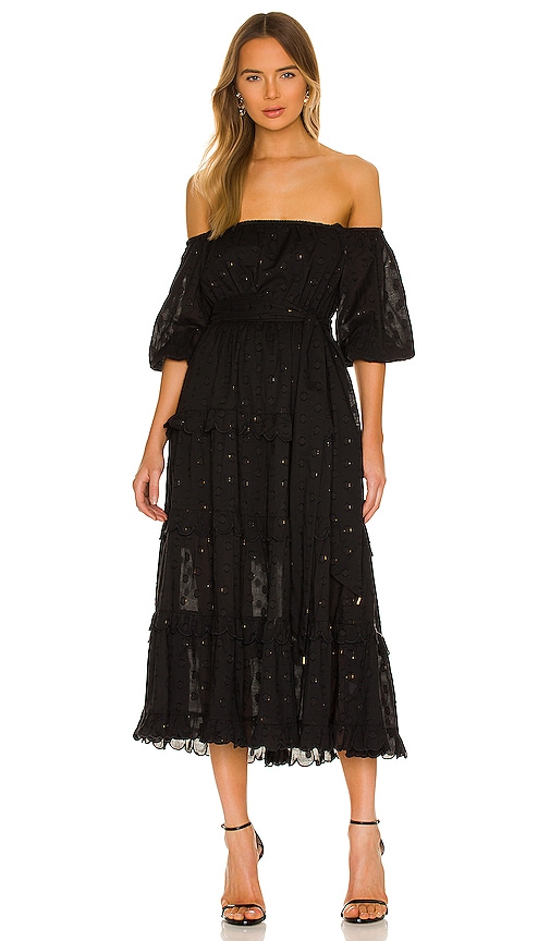 Karina Grimaldi Icaria Dress in Black | REVOLVE