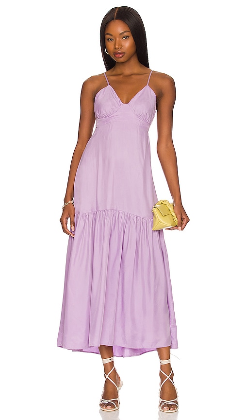 Karina Grimaldi Selene Maxi Dress in Lavender | REVOLVE
