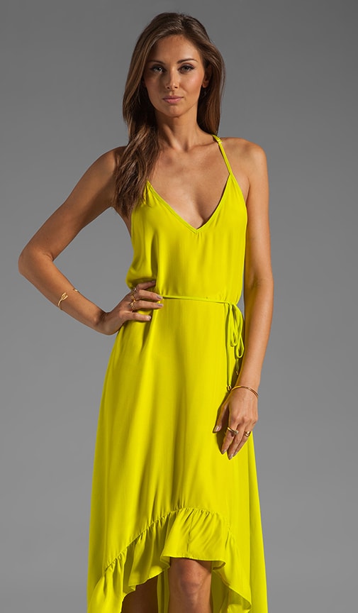 Romantic Solid Maxi Dress