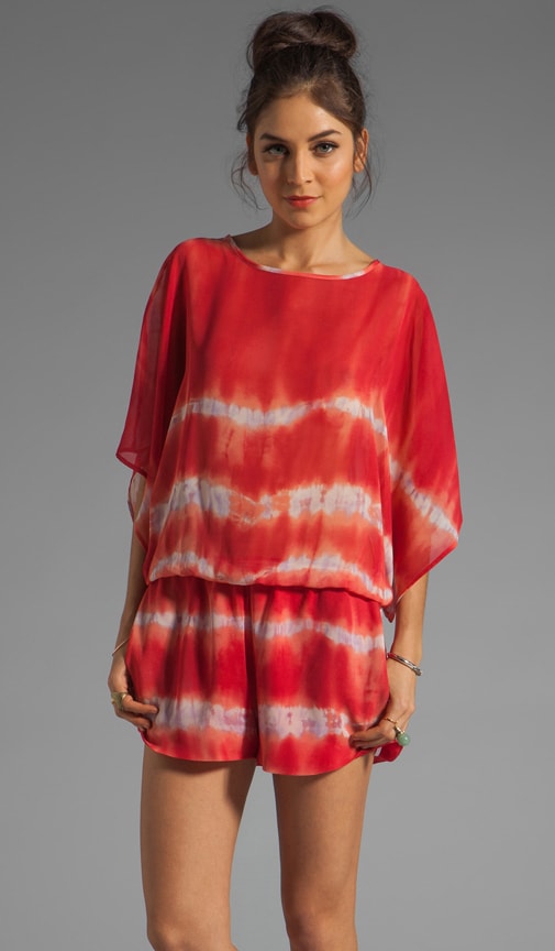 Cozumel Print Romper