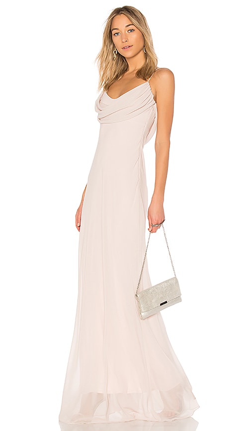 katie may vionnet dress white