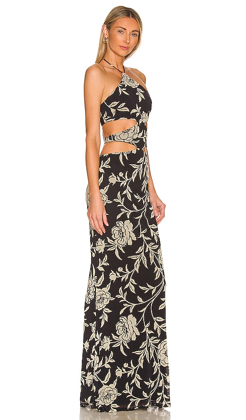Shop Katie May Sloane Gown In Black
