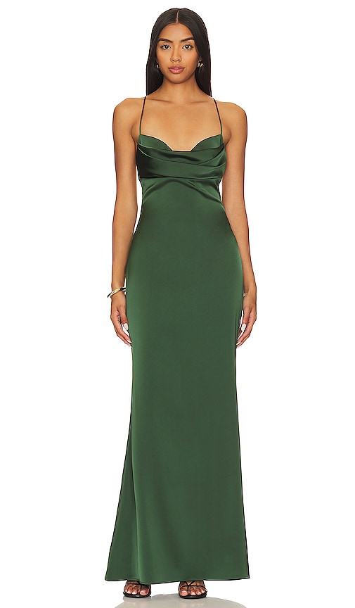 Katie May Tara Gown In Forest