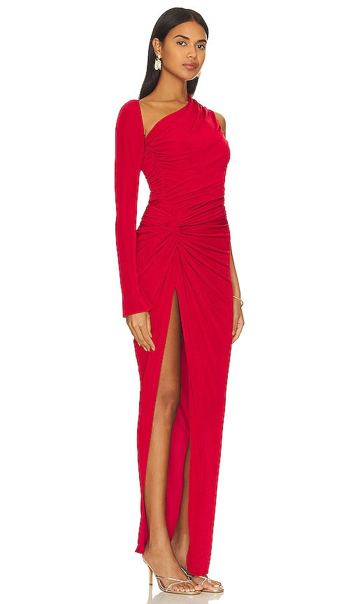 Shop Katie May Arya Gown In Red