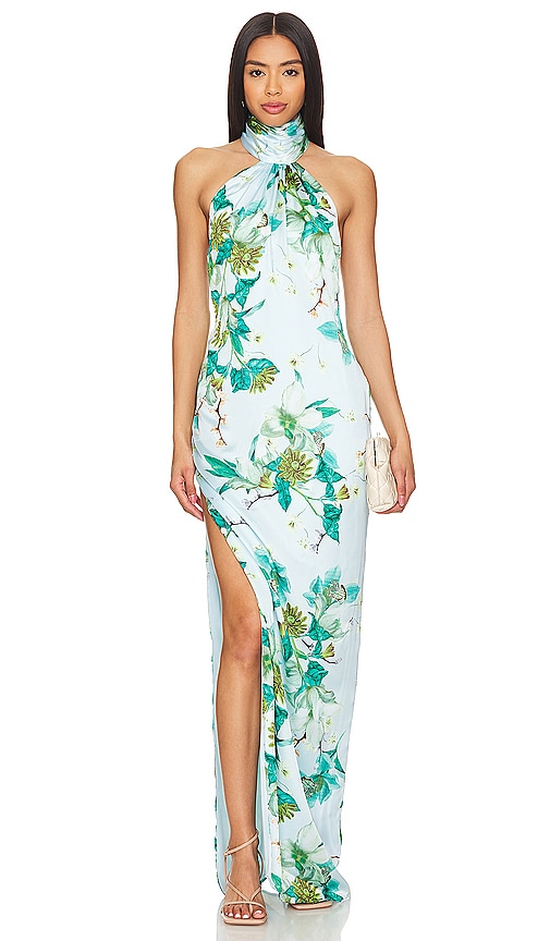 Shop Katie May Sidrit Gown In Orchid Breeze