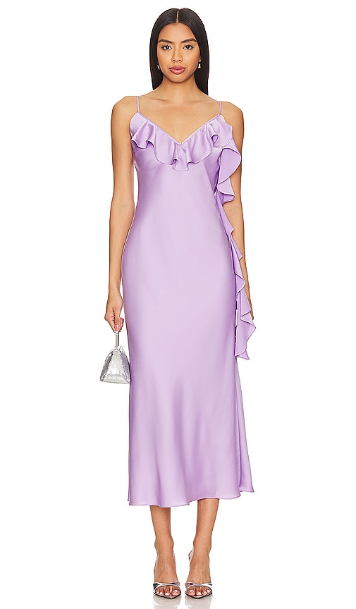 Shop Katie May Adrienne Dress In Whisper Lilac