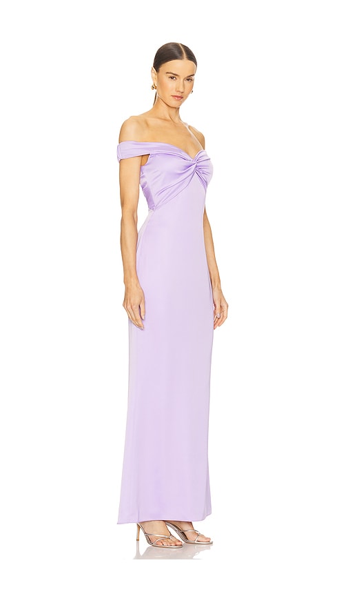 Katie May Liu Gown In Lavender