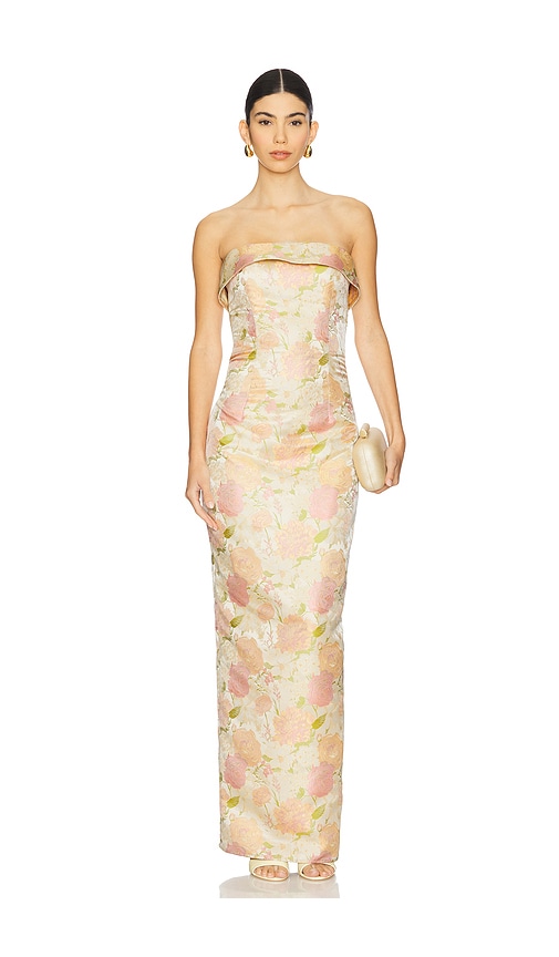 Elin Gown in Beige. - size XL (also in L, M, S, XS)