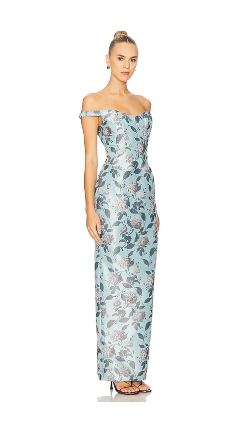 Katie May Tempest Gown In Blue