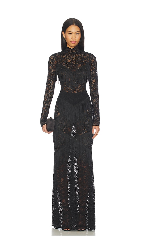 Katie May Tabby Gown In Black