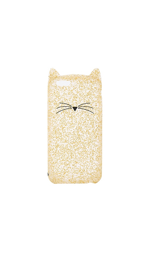 Glitter Cat iPhone 7 Case